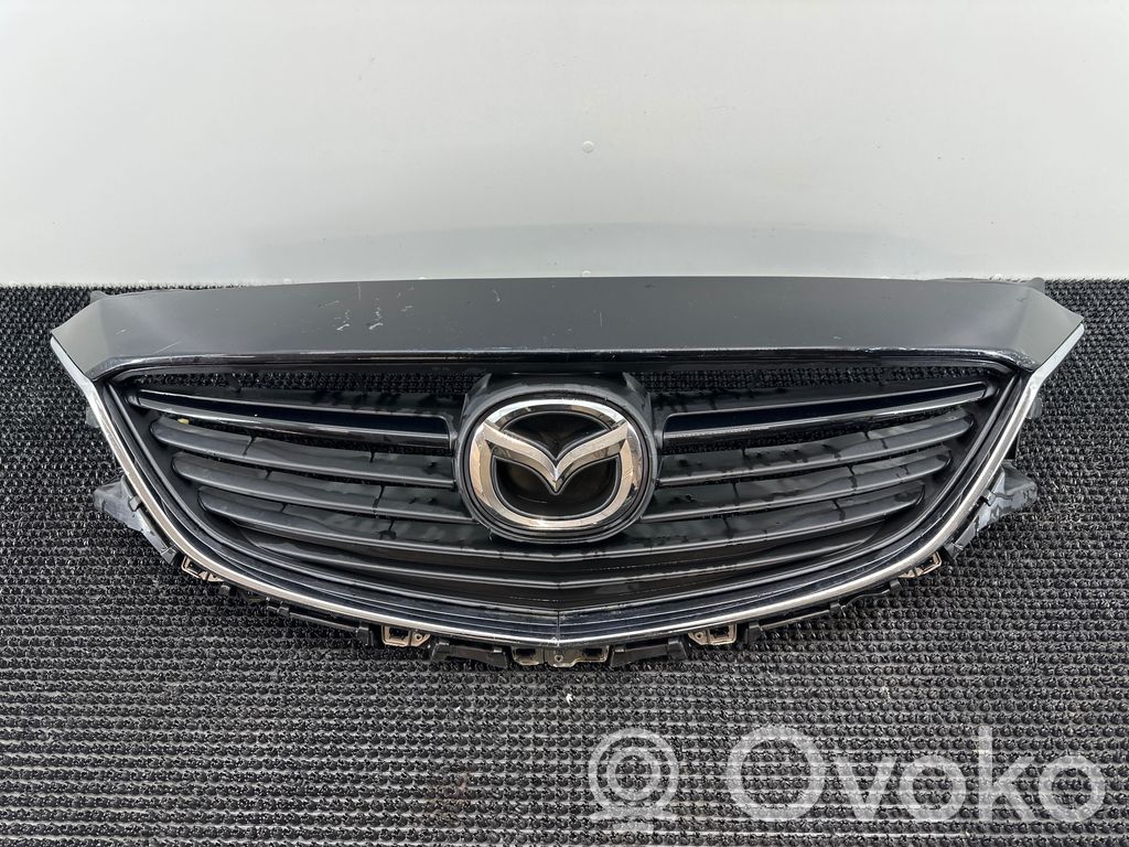 Mazda 6 Front bumper upper radiator grill 