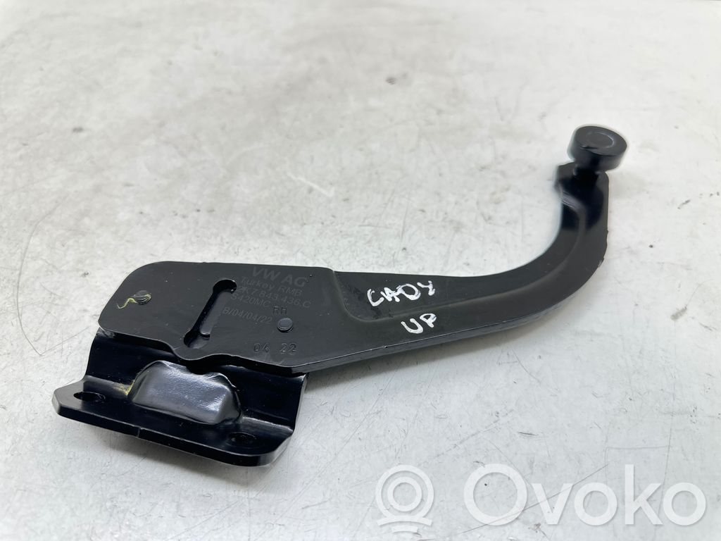 Volkswagen Caddy Sliding door upper roller guide/hinge 