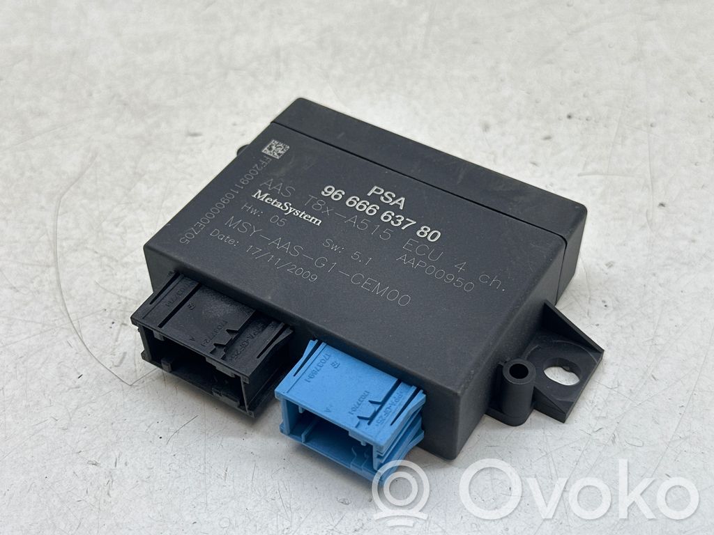 Peugeot 3008 I Parking PDC control unit/module 