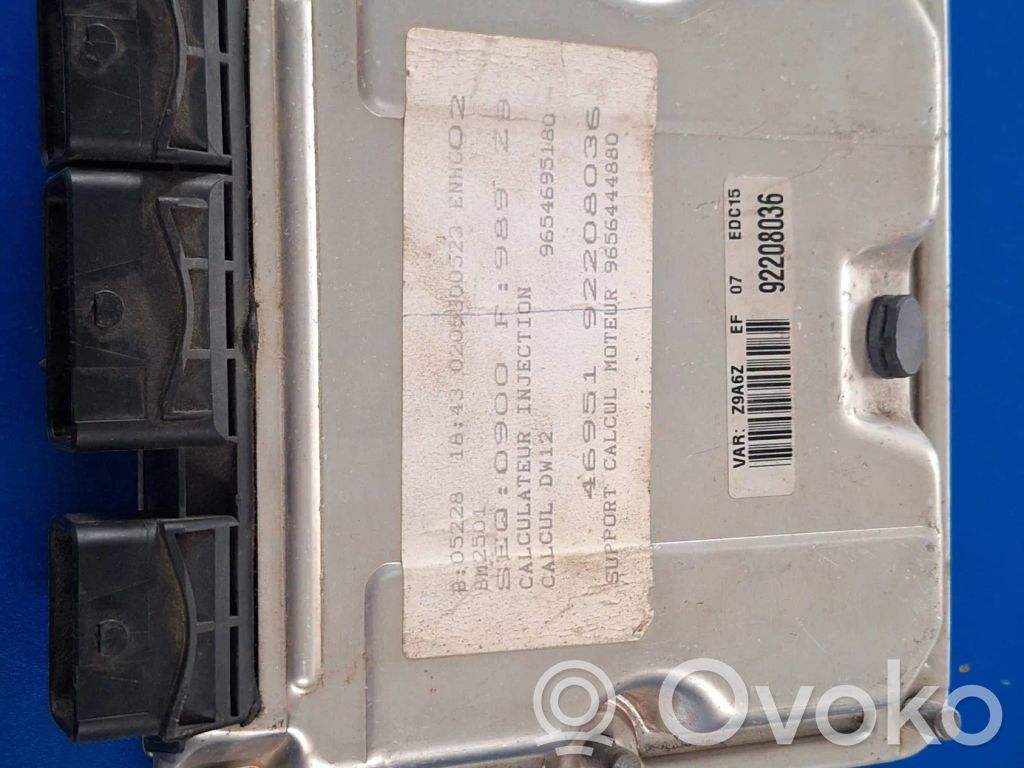 Peugeot 607 Engine control unit/module 