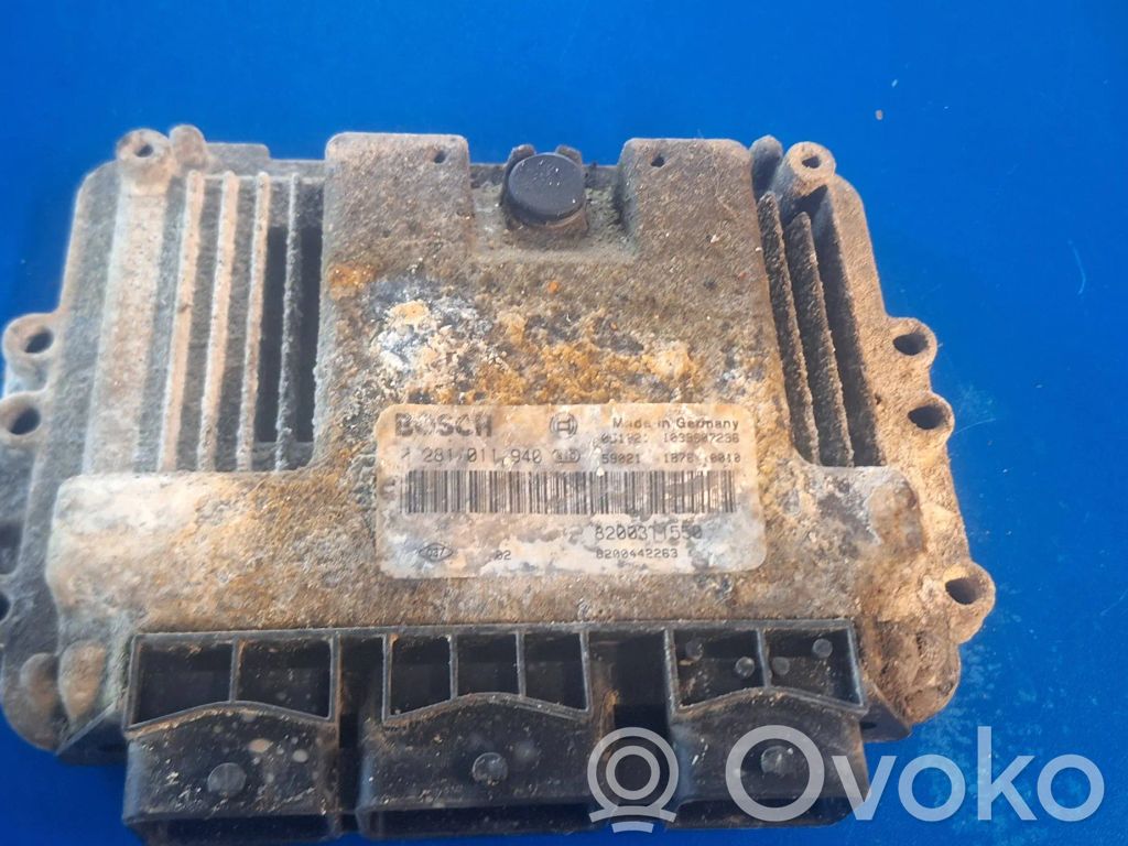 Engine control unit/module   8200442263,8200311550,1039S07236,0281011940