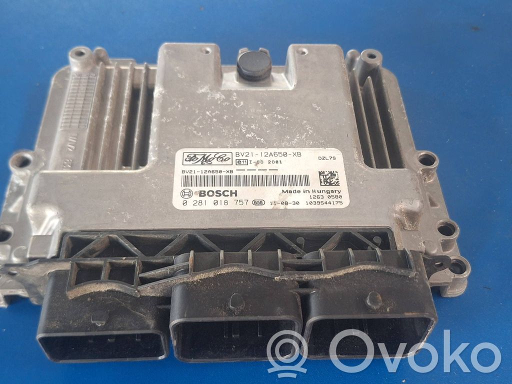 Ford Fiesta Engine control unit/module 