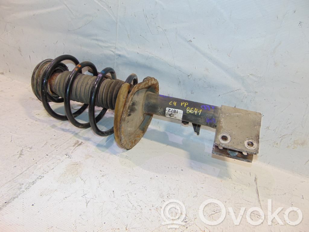 Citroen C4 I Front shock absorber with coil spring 