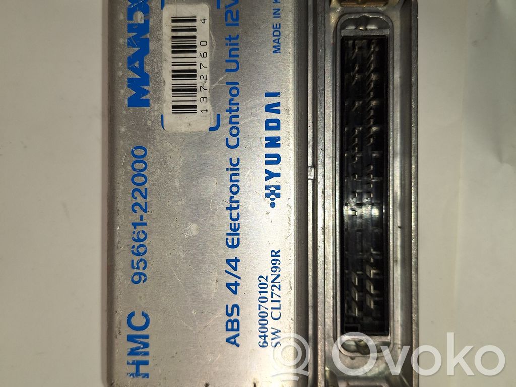 ABS control unit/module   9566122000,6400070102