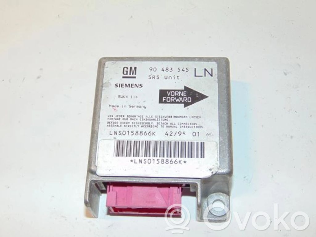Opel Corsa B Airbag control unit/module 