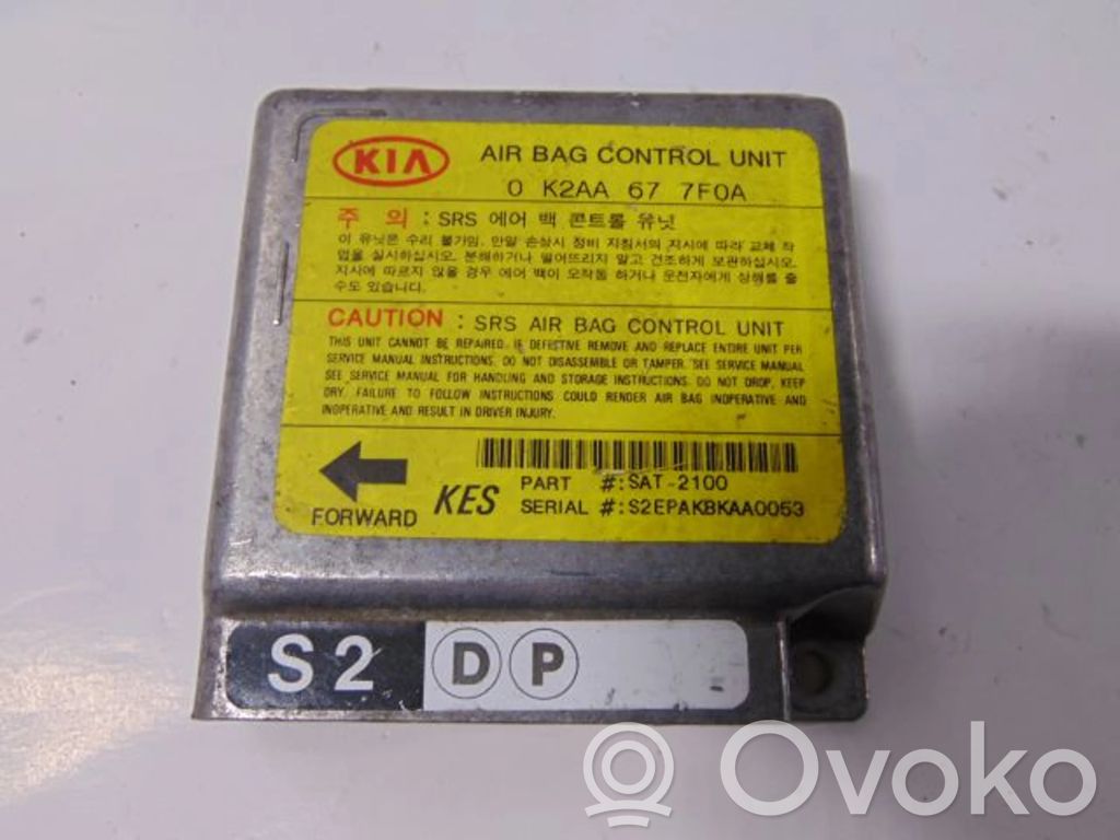 KIA Shuma Airbag control unit/module 
