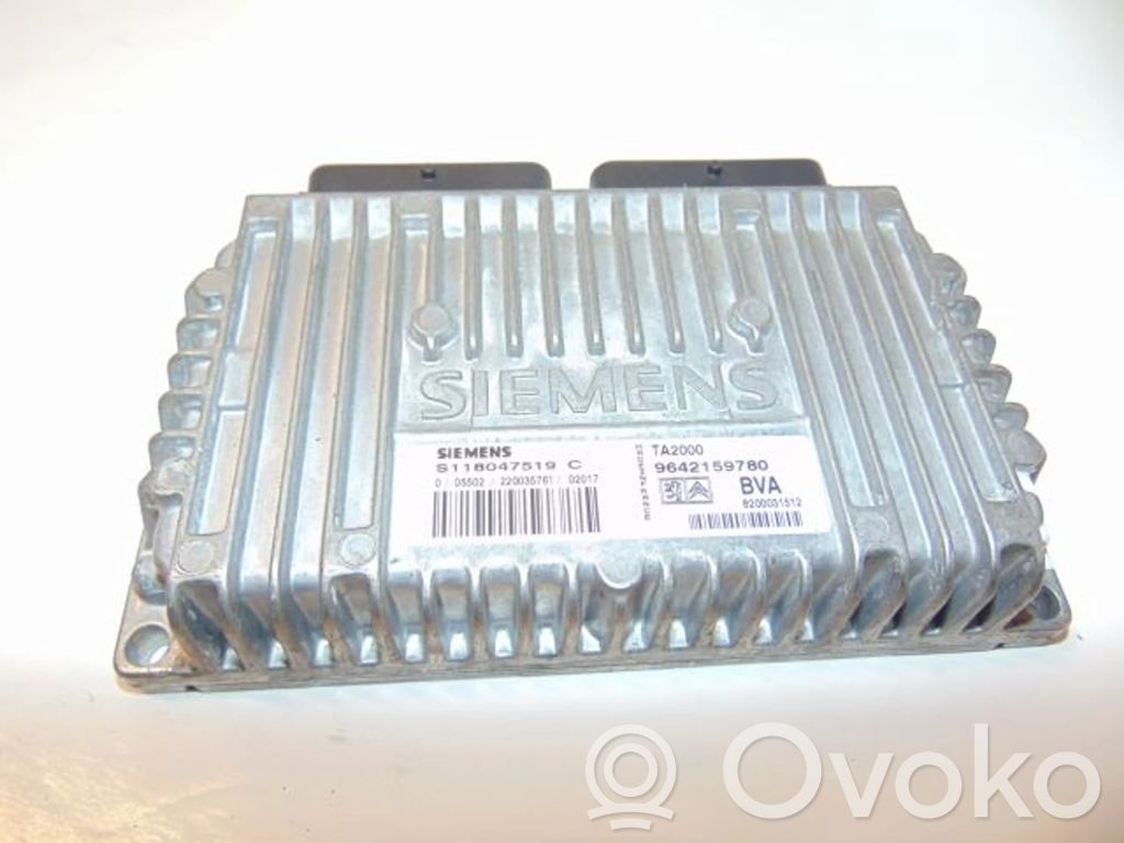 Gearbox control unit/module   9642159780,S118047519C