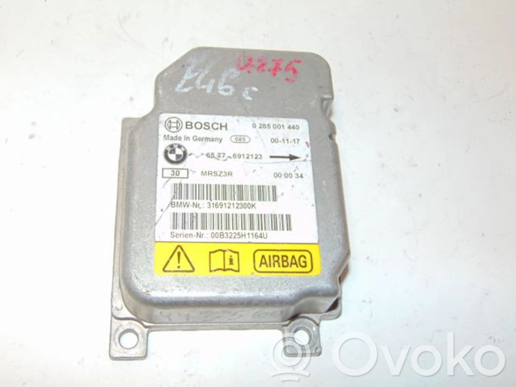 BMW 3 E46 Airbag control unit/module 