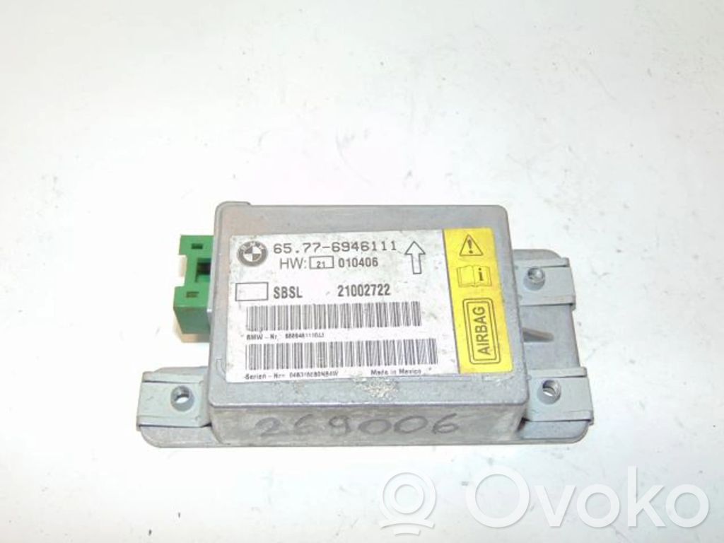 BMW 7 E65 E66 Airbag deployment crash/impact sensor 