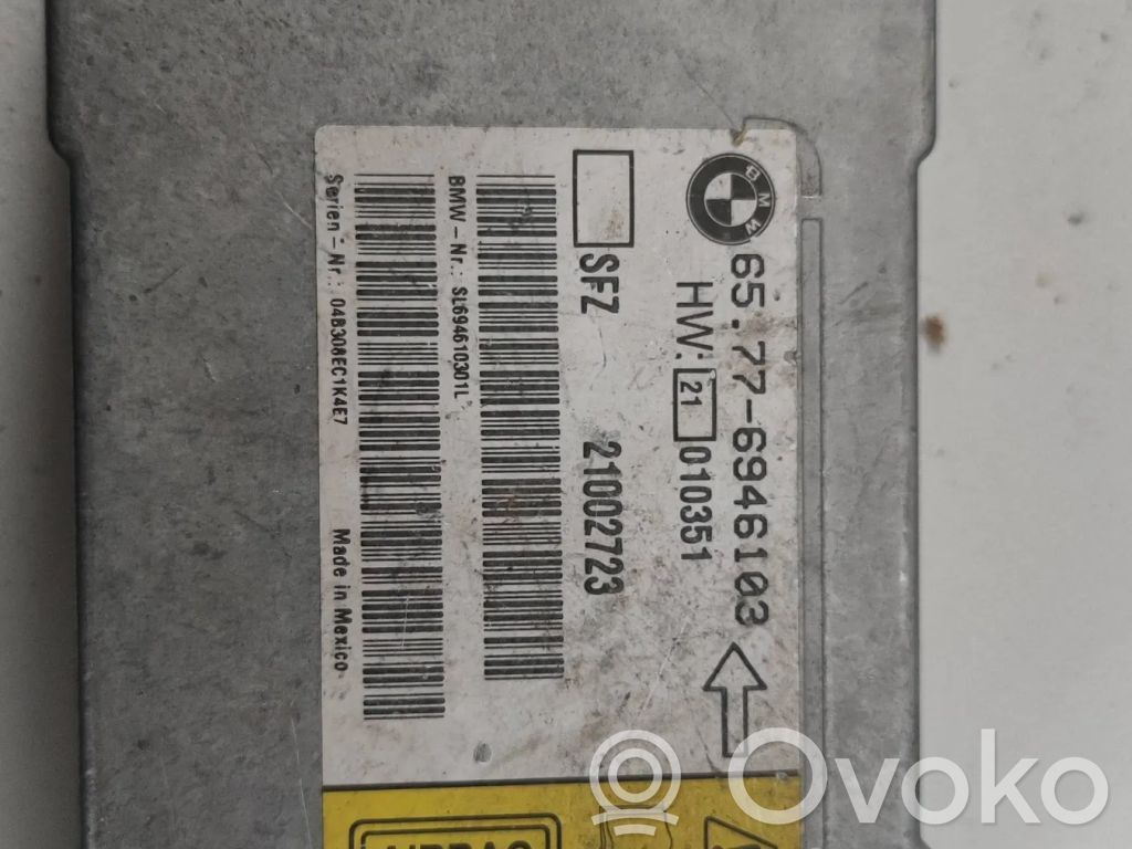 BMW 5 E60 E61 Airbag control unit/module 