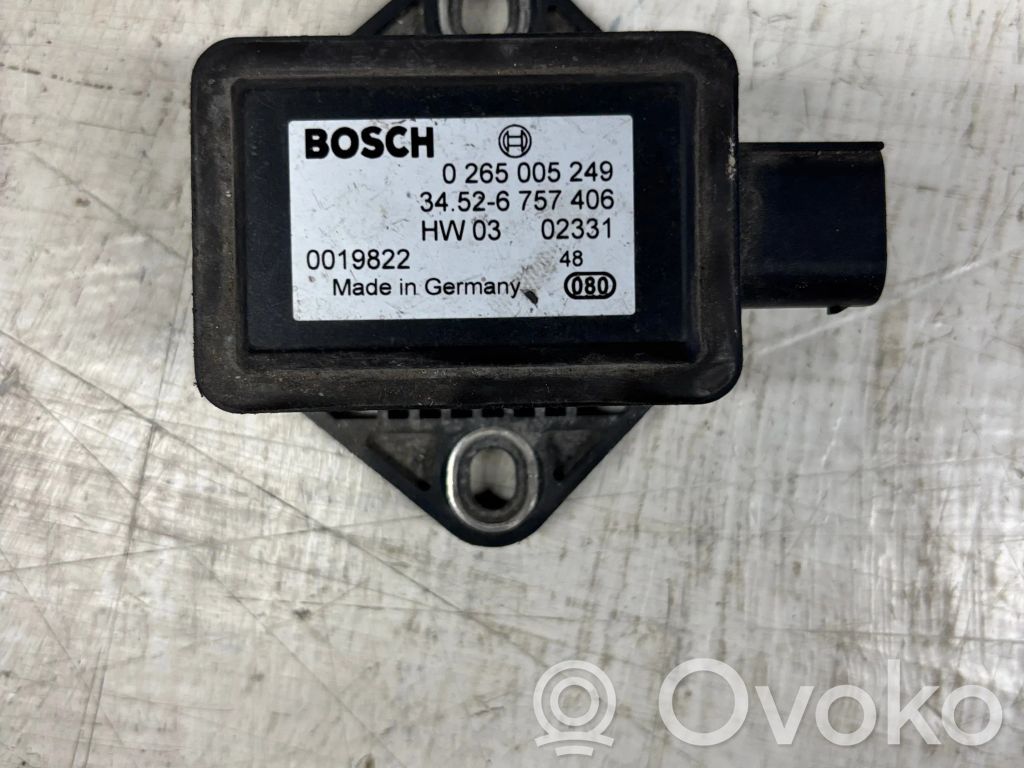 ESP acceleration yaw rate sensor   0265005249,34526757406