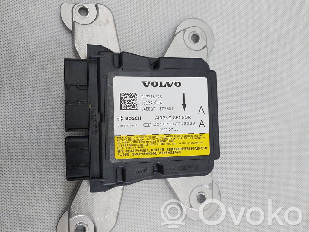 Airbag control unit/module   32315746,SP32315746