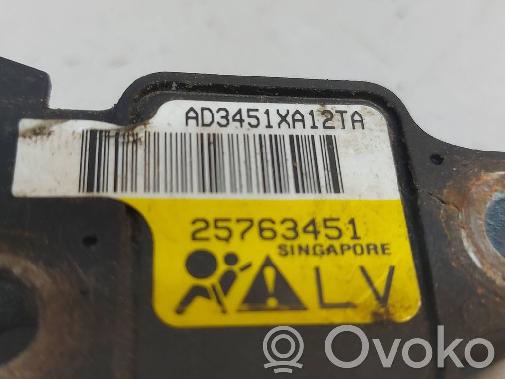 Czujnik uderzenia Airbag   25763451,AD3451XA12TA