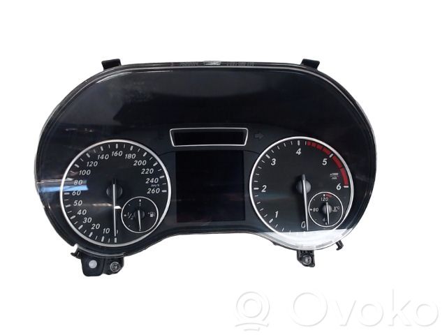 Mercedes-Benz B W246 W242 Vitezometru (grup de instrumente) 