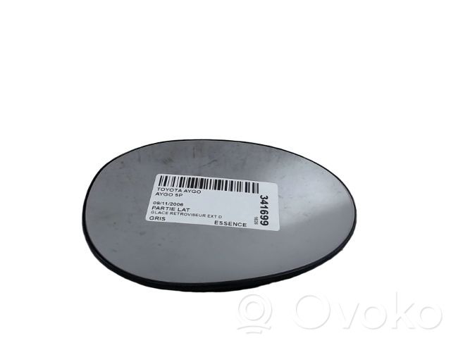 Toyota Aygo AB10 Wing mirror glass 
