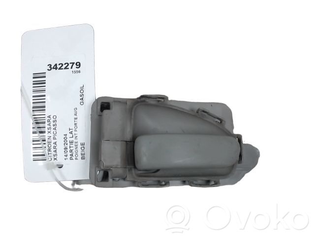 Citroen Xsara Picasso Klamka wewnętrzna drzwi przednich 