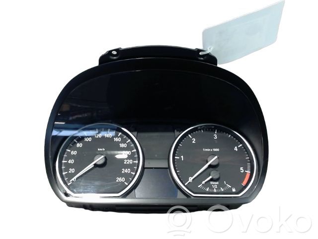 BMW 1 E81 E87 Spidometrs (instrumentu panelī) 