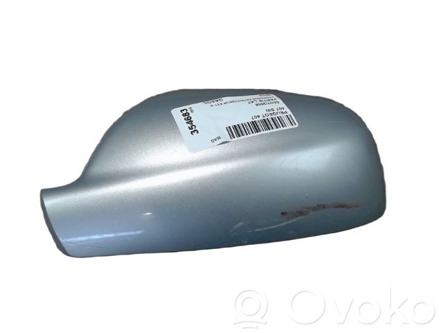 Peugeot 407 Obudowa lusterka zewnętrznego drzwi przednich 