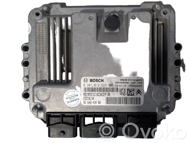 Engine control unit/module ECU   1943SK,1943SK,EDC16C34PSA