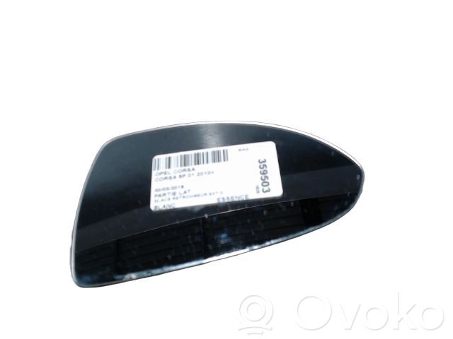 Opel Corsa E Vidrio del espejo lateral 