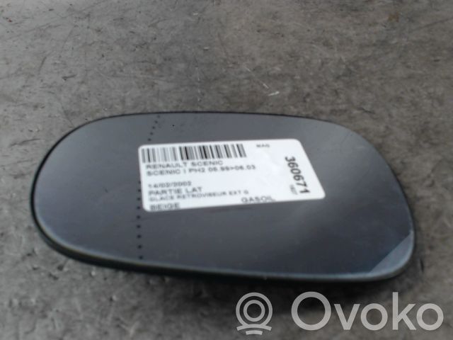 Renault Scenic I Wing mirror glass 