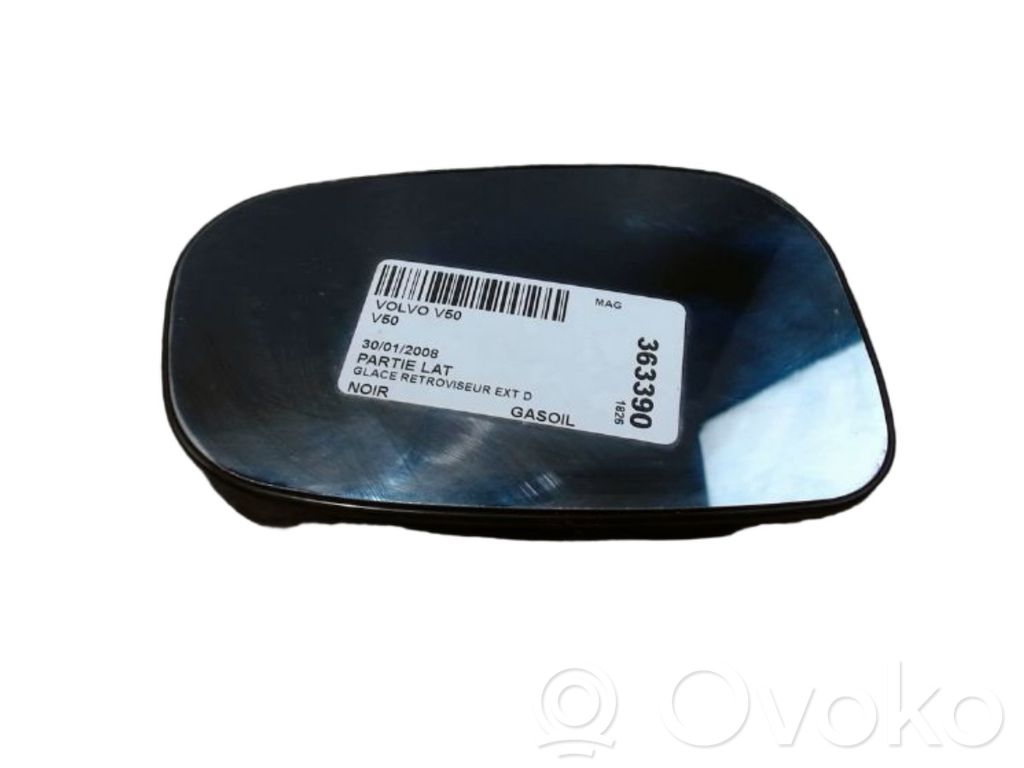 Volvo V50 Verre de rétroviseur latéral