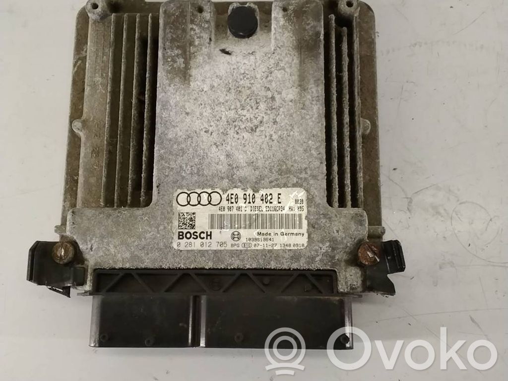 Audi A8 S8 D3 4E Engine control unit/module 