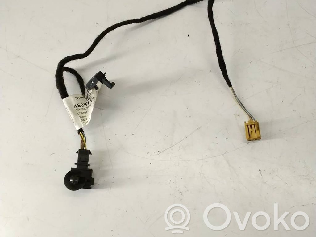 Audi A8 S8 D3 4E Cableado de puerta trasera 