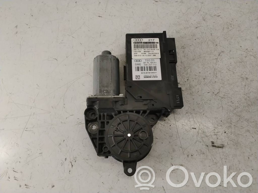 Audi A8 S8 D3 4E Front door window regulator motor 