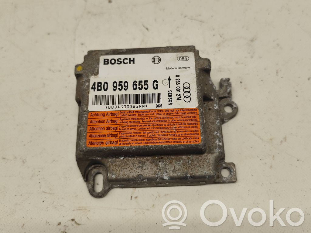 Audi A6 S6 C5 4B Airbag control unit/module 
