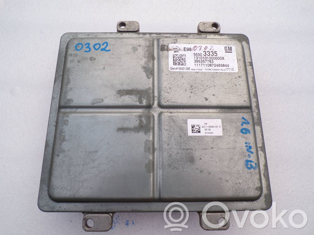 Engine control unit/module   55503335,395357783,55501366,1310101000000X