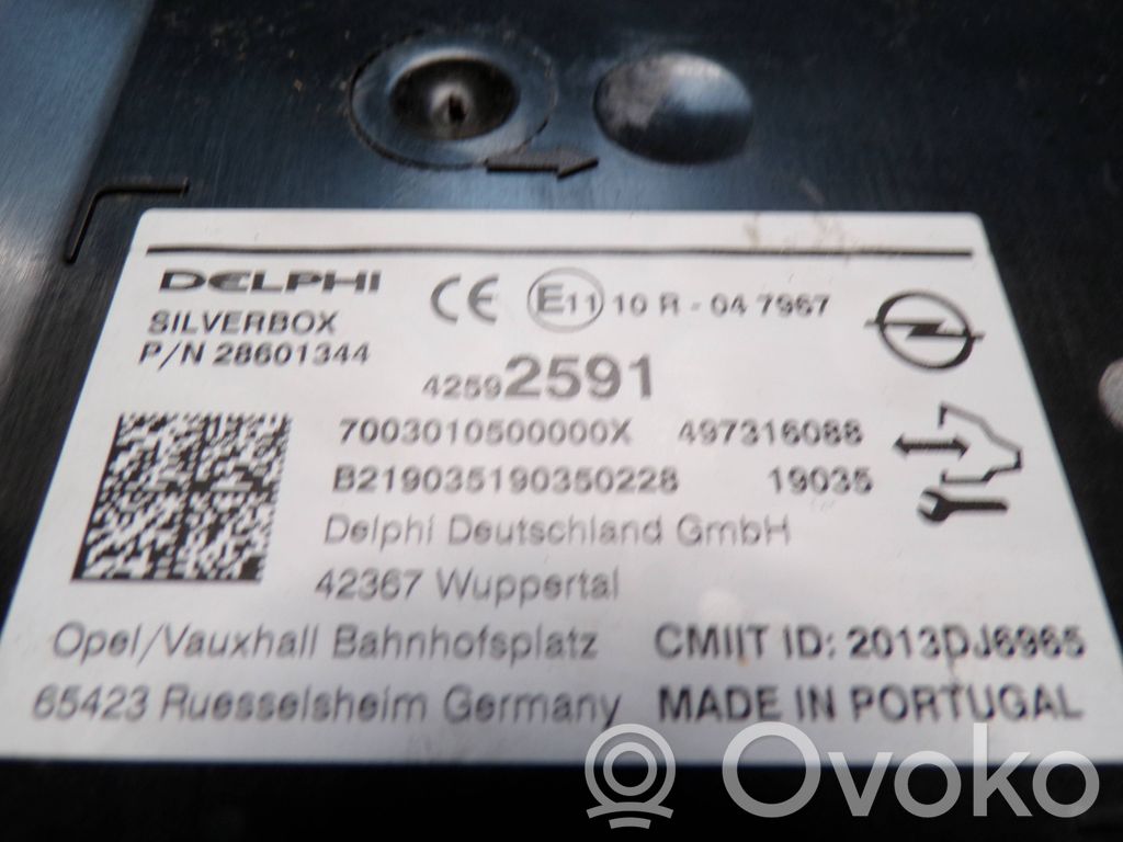 Opel Mokka X Sound amplifier 