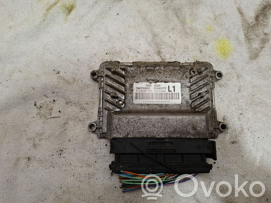 Chevrolet Aveo Engine control unit/module 