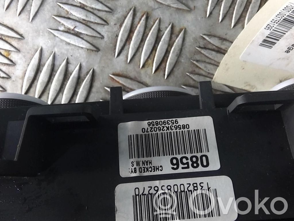 Chevrolet Spark Climate control unit 