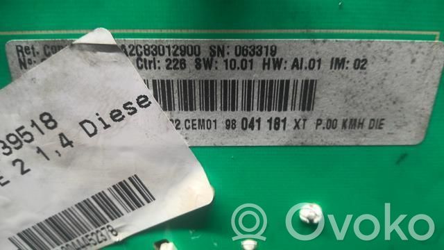 Nopeusmittari (mittaristo)   98041181XT