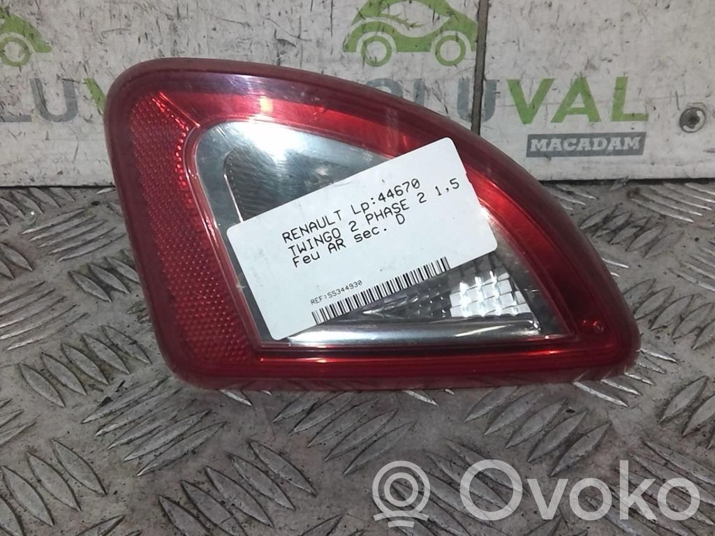 Renault Twingo II Luci posteriori del portellone del bagagliaio