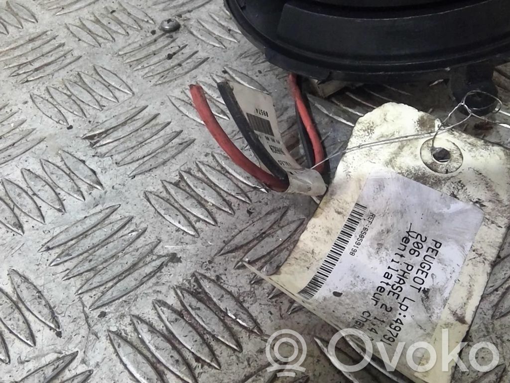 Peugeot 206 Ventola riscaldamento/ventilatore abitacolo 