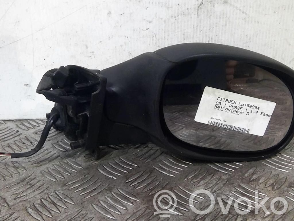 Citroen C3 Specchietto retrovisore elettrico portiera anteriore 