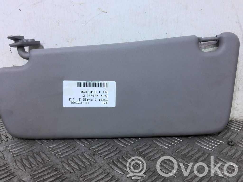 Opel Corsa D Visera parasol 