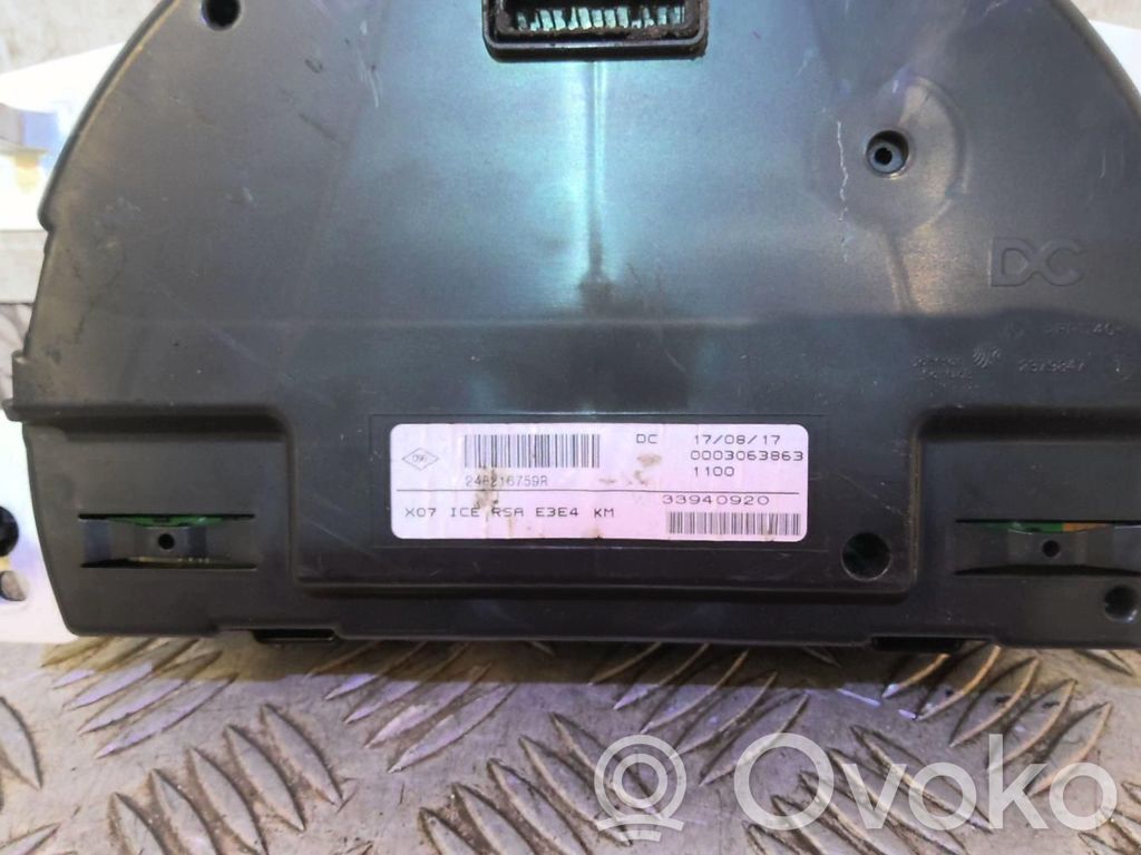 Renault Twingo III Monitor / wyświetlacz / ekran