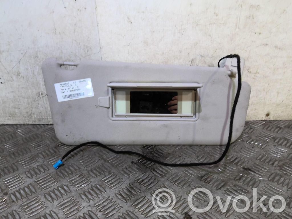 Peugeot Traveller Sun visor 