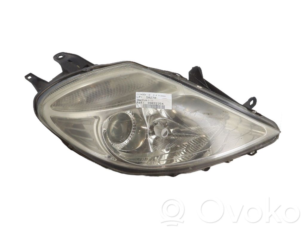 Citroen C8 Headlight/headlamp 