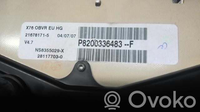 Renault Kangoo I Vitezometru (grup de instrumente) 