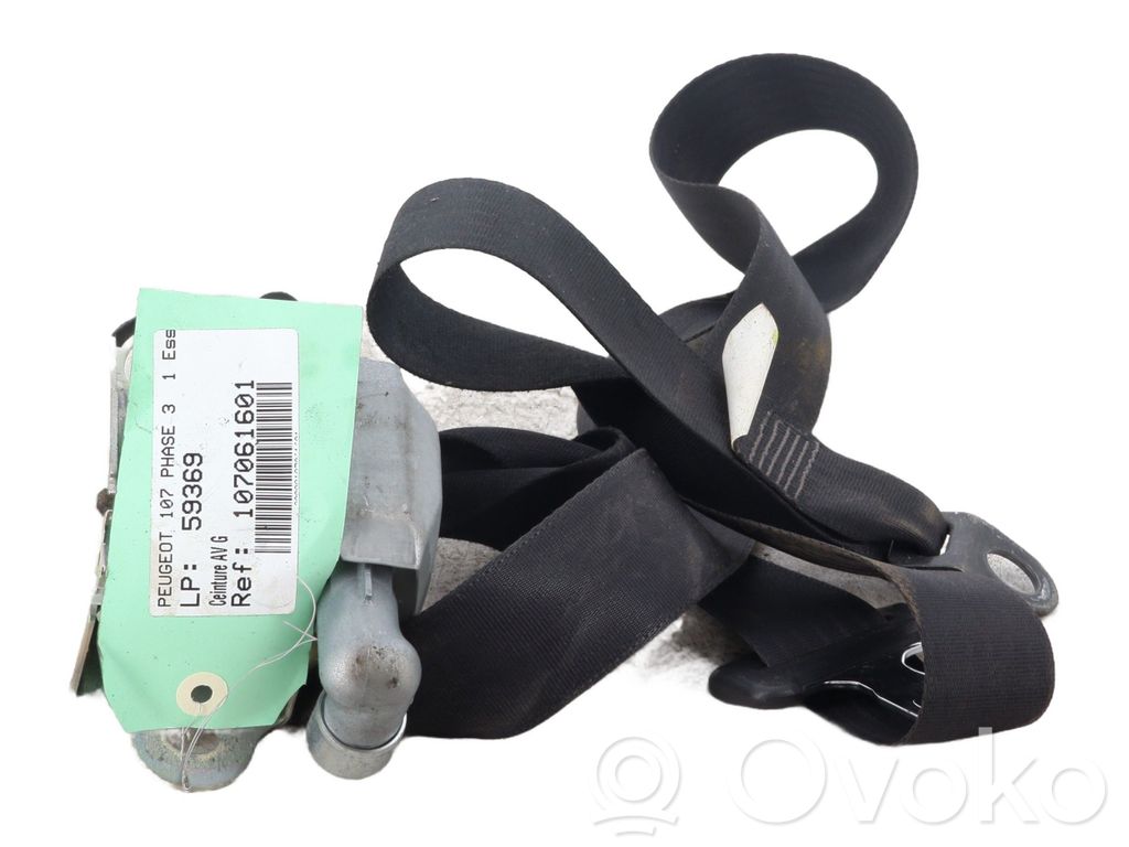 Peugeot 107 Cinturón delantero 
