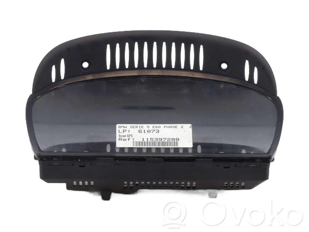 BMW 5 E60 E61 Bildschirm / Display / Anzeige 