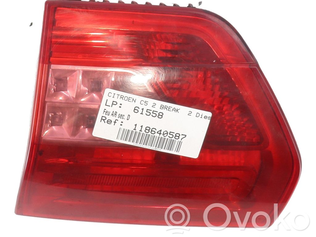 Citroen C5 Feux arrière sur hayon 