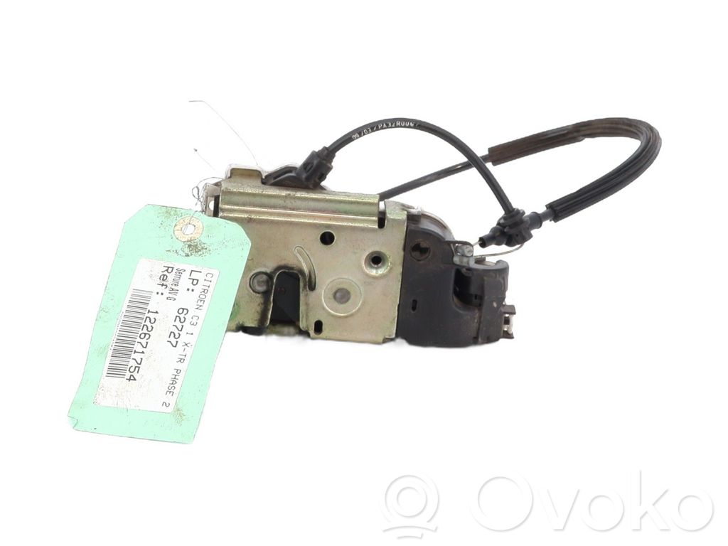 Citroen C3 Priekšpusē slēdzene 
