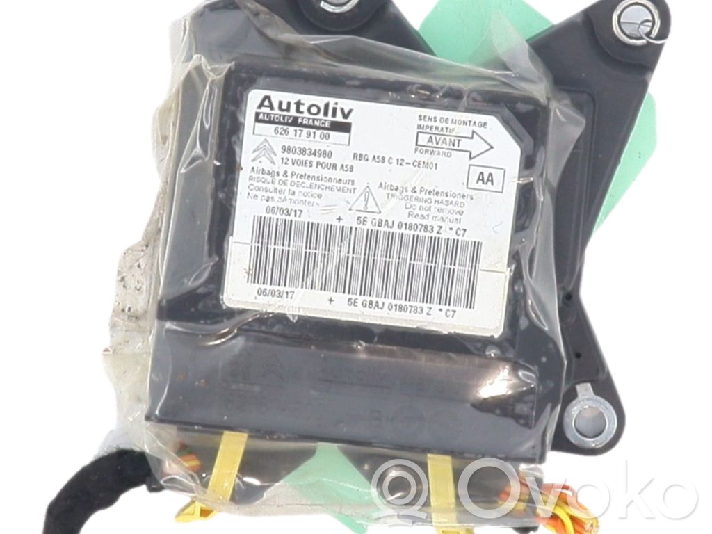 Citroen C3 Picasso Airbag control unit/module 