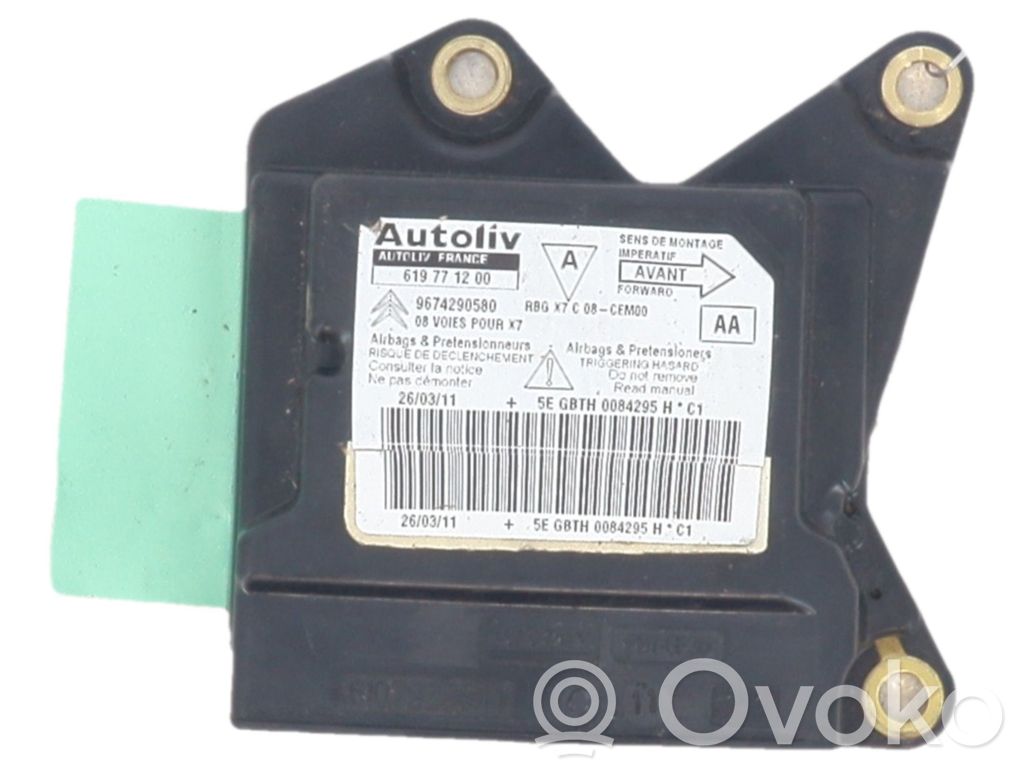 Unidad de control/módulo del Airbag   9803844280
