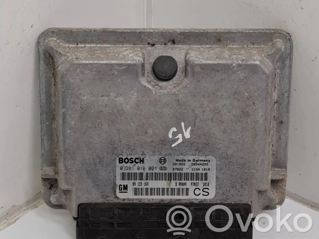 Opel Zafira A Unitate/modul de control motor 